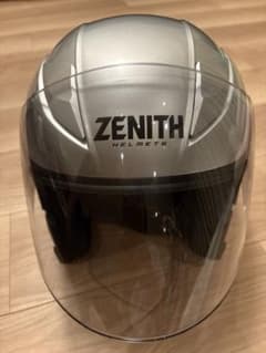 ZENITH HELMETS ジェットヘルメット シルバー - メルカリ