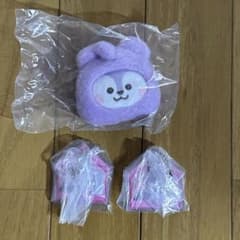 BT21 MANG 헤어 클립 키링