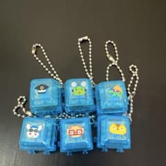 Mamoru Hosoda's Origins Exhibition: Keyboard Keychain - Summer Wars (Set of 6)