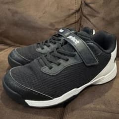 미품 prince 주니어 올 코트 용 테니스 신발 20.0-20.5cm