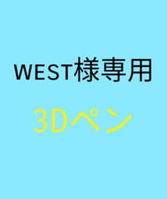WEST様専用 3dペンのサムネイル