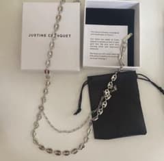 【JUSTINE CLENQUET】シルバーAlexisネックレスのサムネイル