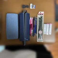 み*雪様 筆記具セット ペンケース シャープペン 消しゴム 替芯のサムネイル