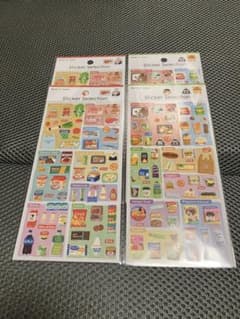 ◎ デザインシール ミニチュア ２種２枚ずつセット　セリア◎のサムネイル