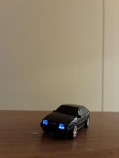 トレノ　ミニカー　プルバックカー　ライト点灯付き