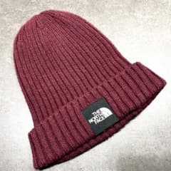 THE NORTH FACE ワインレッド ニット帽