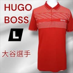 ☆極美品☆】大谷翔平選手HUGO BOSS ヒューゴボス ポロシャツ Lサイズ