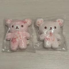 매달아 봉제인형 벚꽃 리락쿠마 코리락쿠마 2개 세트