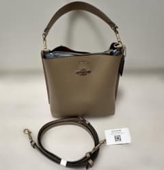【処分セール】COACH ベージュ ショルダーバッグ　型番CA177のサムネイル