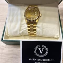 箱付き&GUARANTEE】VALENTINO DOMANI VD002 - メルカリ