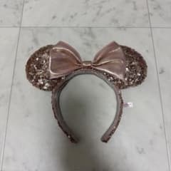 東京ディズニーリゾート カチューシャ ローズゴールド スパンコールのサムネイル