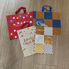 LOUIS VUITTON ショップ袋 4点セットのサムネイル