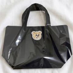 新品 FEILER ワッペントートバッグ オールドテディ ブラック 小 - メルカリ
