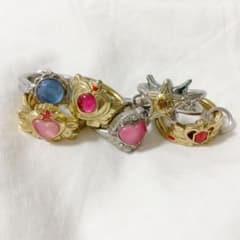 セーラームーン ダイキャストリングチャーム コンプセットのサムネイル