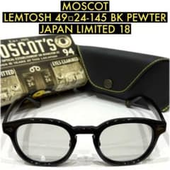 【極美品】限定完売 モスコット レムトッシュ 49 ピューター 18JPNLTD 極美品】限定完売 モスコット レムトッシュ 49 ピューター 18JPNLTD