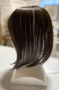 リネアストア天使のヘアピース 人毛MIX部分ウィッグのサムネイル