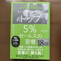 AI分析でわかったトップ5%セールスの習慣のサムネイル