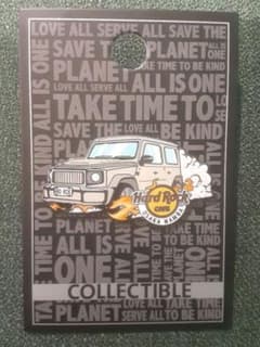 ハードロックカフェ HardRockCafe 大阪難波　車ピン バッチ pinのサムネイル