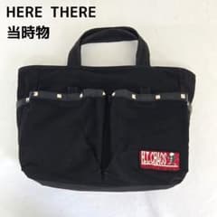 平成　HERETHERE トートバッグ　ロック　パンク　ビッグサイズ　当時物 平成 HERETHERE トートバッグ ロック パンク ビッグサイズ 当時物