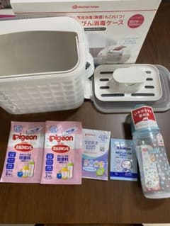 ３WAY 哺乳びん消毒ケース　新品哺乳びんのサムネイル