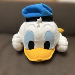 新品タグ付き　ドナルドダック　ほおづえBIG ぬいぐるみのサムネイル