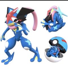 激レア　ポケモン　チェンジングフィギュア　サトシゲッコウガ　変身　スーパーボールのサムネイル