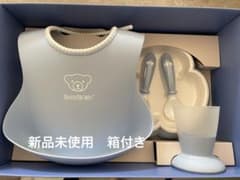 ベビービョルン　食器セット　ブルーのサムネイル