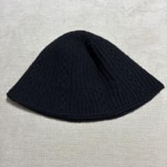 SHEIN バケットハット ブラック レディース サイズ調整可能 ニット帽子のサムネイル