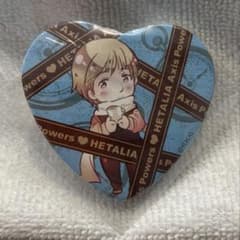ヘタリア Axis Powers ハート型 缶バッジ ロシア イベント限定 - メルカリ