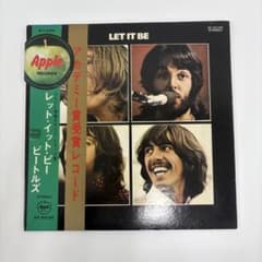 並品LPレコード】ビートルズ／レット・イット・ビー - メルカリ