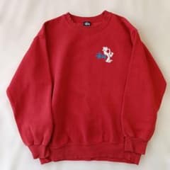 Stussy　ステューシー　90S USA製　紺タグ　シャドーマン　トランペット