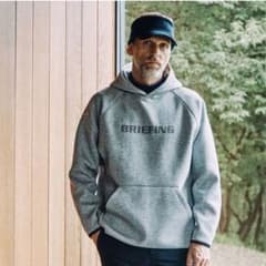 BRIEFING メンズ TWEEDY HOODIE グレー XL パーカー - メルカリ