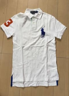 Polo Ralph Lauren ビッグポニー ポロシャツ ホワイト XS - メルカリ