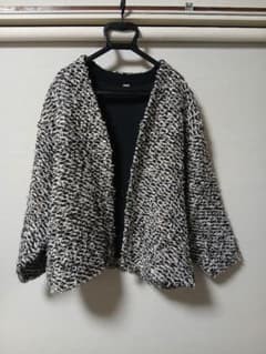 新品未使用♡ミラオーウェン♡ミックスツイード Mila Owen（ミラオーウェン）の「ミックスツイードニットカーディガン