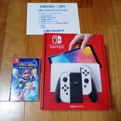 Switch本体有機EL JCホワイト、マリオ+ラビッツ ギャラクシーバトルのサムネイル