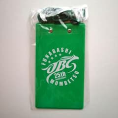 JBC 25th ANNIVERSARY クリップボード ネックストラップ付