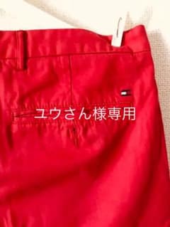 【Tommy Hilfiger】chino pants red 34/32のサムネイル