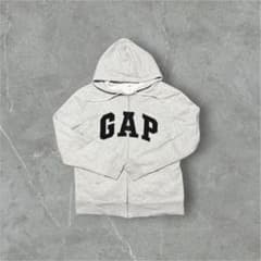 GAP フード付きパーカー M グレーのサムネイル