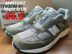 希少✨新品【Made in UK】ニューバランス M991GGT 26.5cm - メルカリ