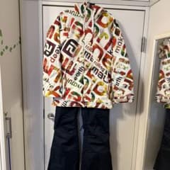 スノーボードウェアセット マルチカラー - メルカリ