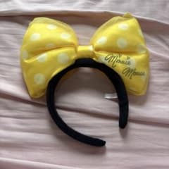 ディズニー ミニーマウス リボンカチューシャ イエローのサムネイル
