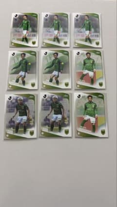 도쿄 베르디 Topps Chrome J리그 카드 9장 세트