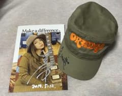 ORANGE ワークキャップ サイン入りのサムネイル