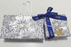 DIOR クリスマス限定ショップ袋 ギフトボックス セット ショッパーのサムネイル
