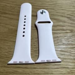 【美品】純正 Apple Watch band 44mm S/M ピンクのサムネイル