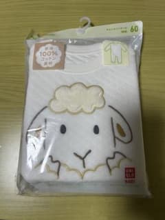 UNIQLO ベビー服 羊刺繍 60サイズのサムネイル