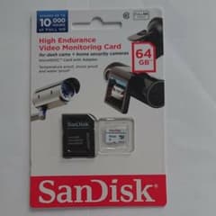 サンディスク 64GB SanDisk 高耐久microSDのサムネイル