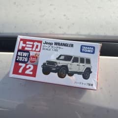 トミカ　No.72 ジープ　ラングラー