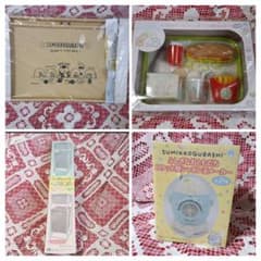 すみっコぐらし　ラップトップデスク　2段バスケット　おもちゃ　シャボン玉　セット