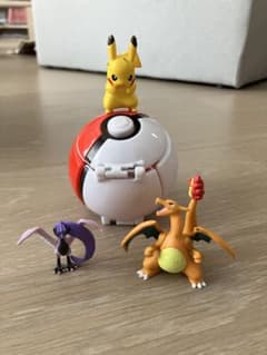 ポケモン フィギュアセット ピカチュウ リザードン モンコレ